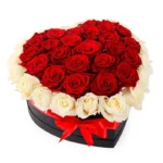 Цветы в коробке Признание в любви